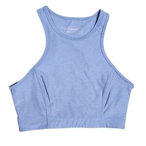 Outdoor Voices Athena Cropped Baby Blue Racerback Top Small